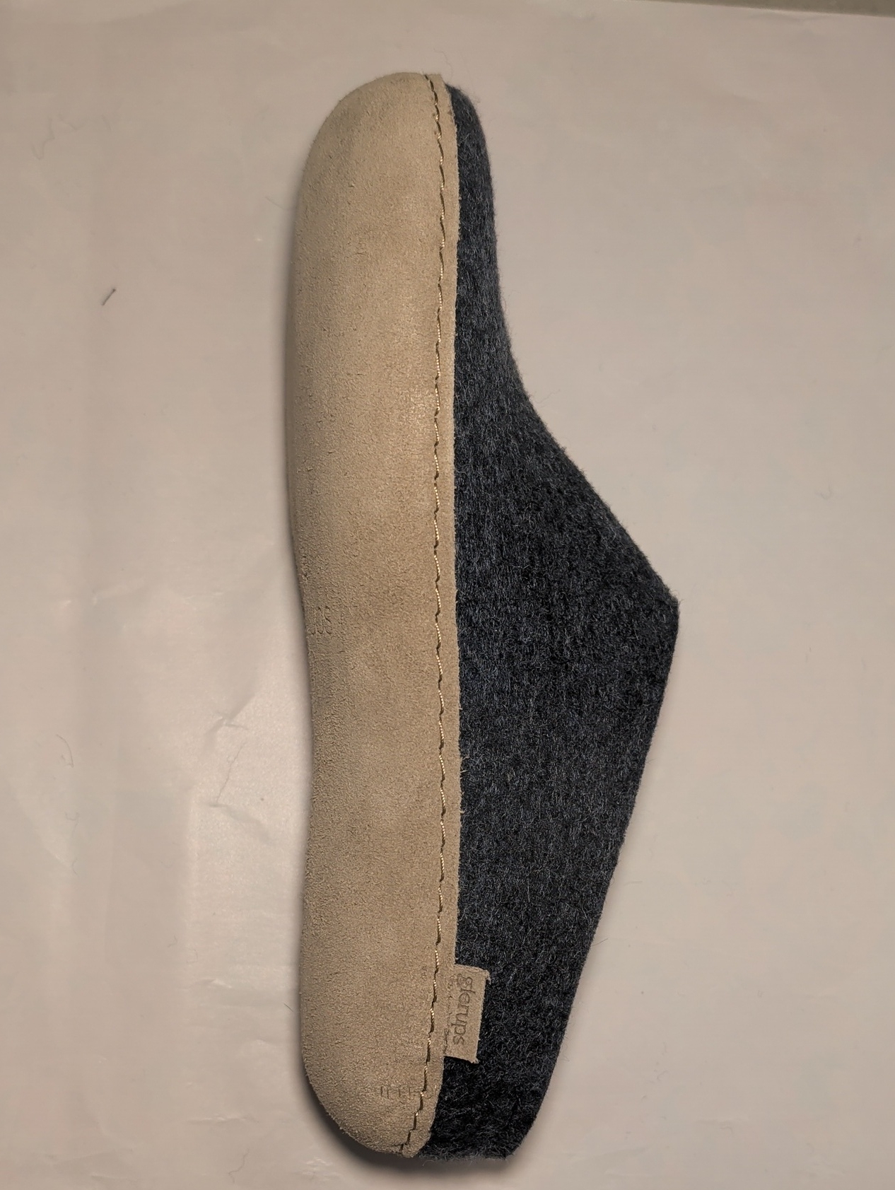 Glerups Slip-On Leather Sole Slippers — image 7 of 8